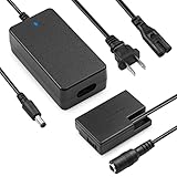 ENEGON ACK-E18 DR-E18 DC Coupler LP-E17 Dummy Battery AC Power Adapter Kit for Canon EOS Rebel SL2 S