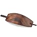 Evolatree Natural Hair Barrettes for Women and Men - Handmade Wood Barrette Hair Pin - Solid Curved Asymmetrical - 4"