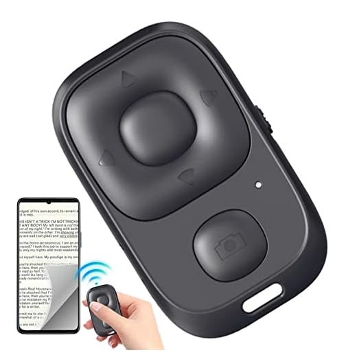 Dente Azul Selfie Clicker - botão selfie sem fio Blue Tooth - V5.0 Selfie Clicker remoto fácil usar, compatível com a maioria dos dispositivos, funções pausa, reprodução, Prachy