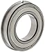 NSK 6210ZZNR Deep Groove Ball Bearing, Single Row, Double Shielded, Snap Ring, Pressed Steel Cage, Normal Clearance, Metric, 50mm Bore, 90mm OD, 20mm Width, 7100rpm Maximum Rotational Speed, 5216lbf Static Load Capacity, 7868lbf Dynamic Load Capacity