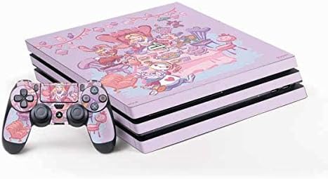 Skinit Decal Gaming Skin Compatible with PS4 Pro Bundle - Officially Licensed Disney Alice in Wonderland (Animated) Mad Tea Party Design