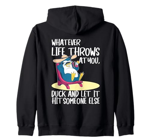 Funny Penguin Funny Quote Life Graphic tees for men women Sudadera con Capucha