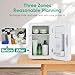 PERSONAL CHILLER Mini Fridge, 6L Skincare Fridge with LED Makeup Mirror, for Refrigerating Makeup, Snacks, Bedroom Vanity, Office, White
