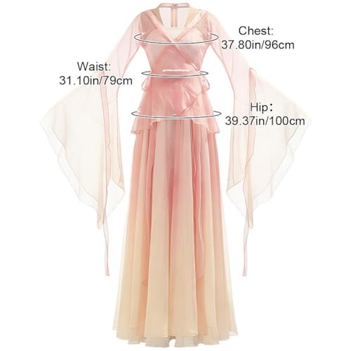 Vestido chino antiguo para mujer ideal para evitar disfraces incómodos en Halloween 4