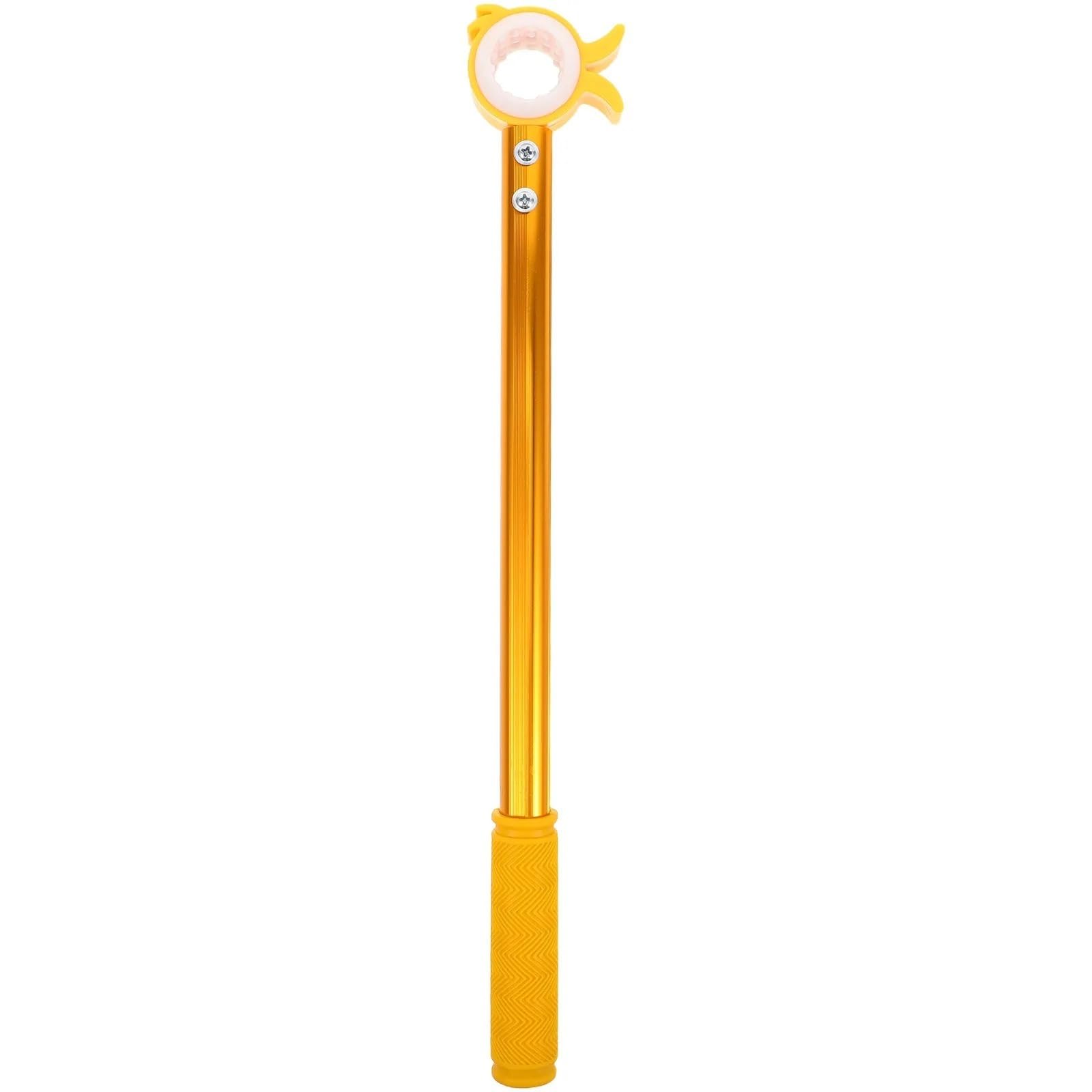 XILEUDUOD Telescopic Window Pole Rod Opener Window Opener Pole Hook Extendable Telescopic Skylight Rod for Bedroom Kitchen Living Room(45.5X6X3.5CM)
