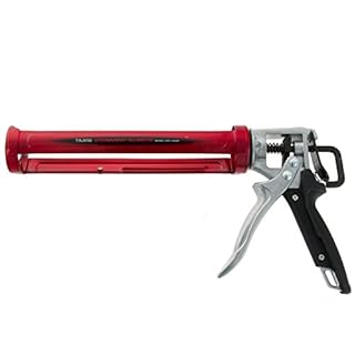 Tajima CNV100SP "Convoy Super 12" Caulk Gun, Black/Red