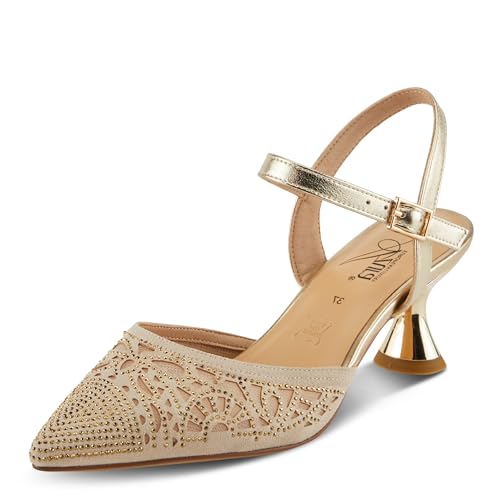 Azura Women's Delicate High Heel Sandal – Elegant Strappy Dress Shoes for Weddings, Parties & Formal Events – Comfortable Stiletto Heels with Adjustable Ankle Strap