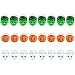 Halloween Mini Plastic Candy Buckets - 24-Pack Trick-or-Treat Candy Holders for Halloween Decoration, Kids Party Supplies, Frankenstein, Pumpkin, and Skull, 3 Assorted Designs