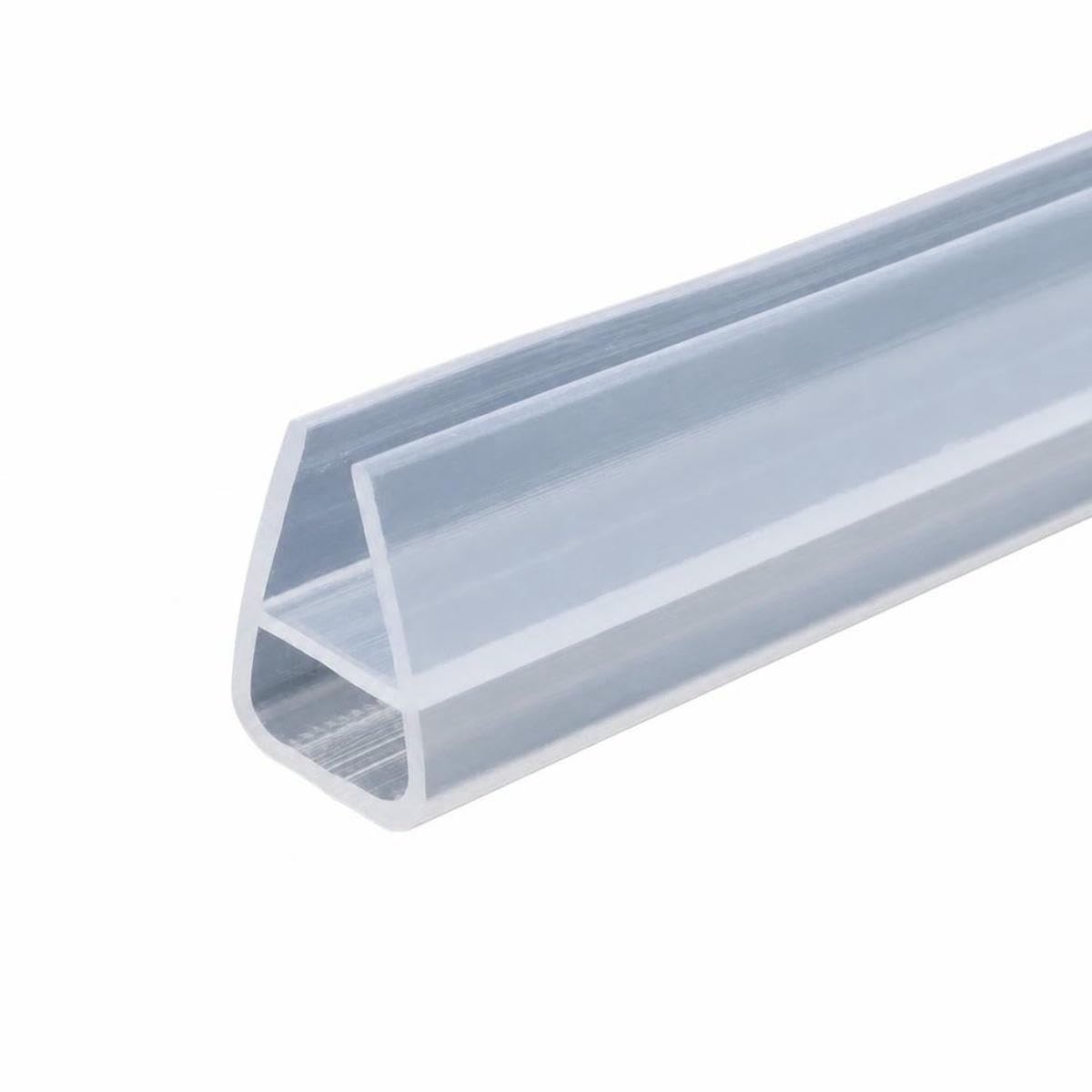 Jmgdj U-Shaped 10 Mm H-Shaped, F-Shaped, U-Shaped Frameless Glass Door Sealing Strip, Bathroom Water Blocking Sealing Strip-4.0M