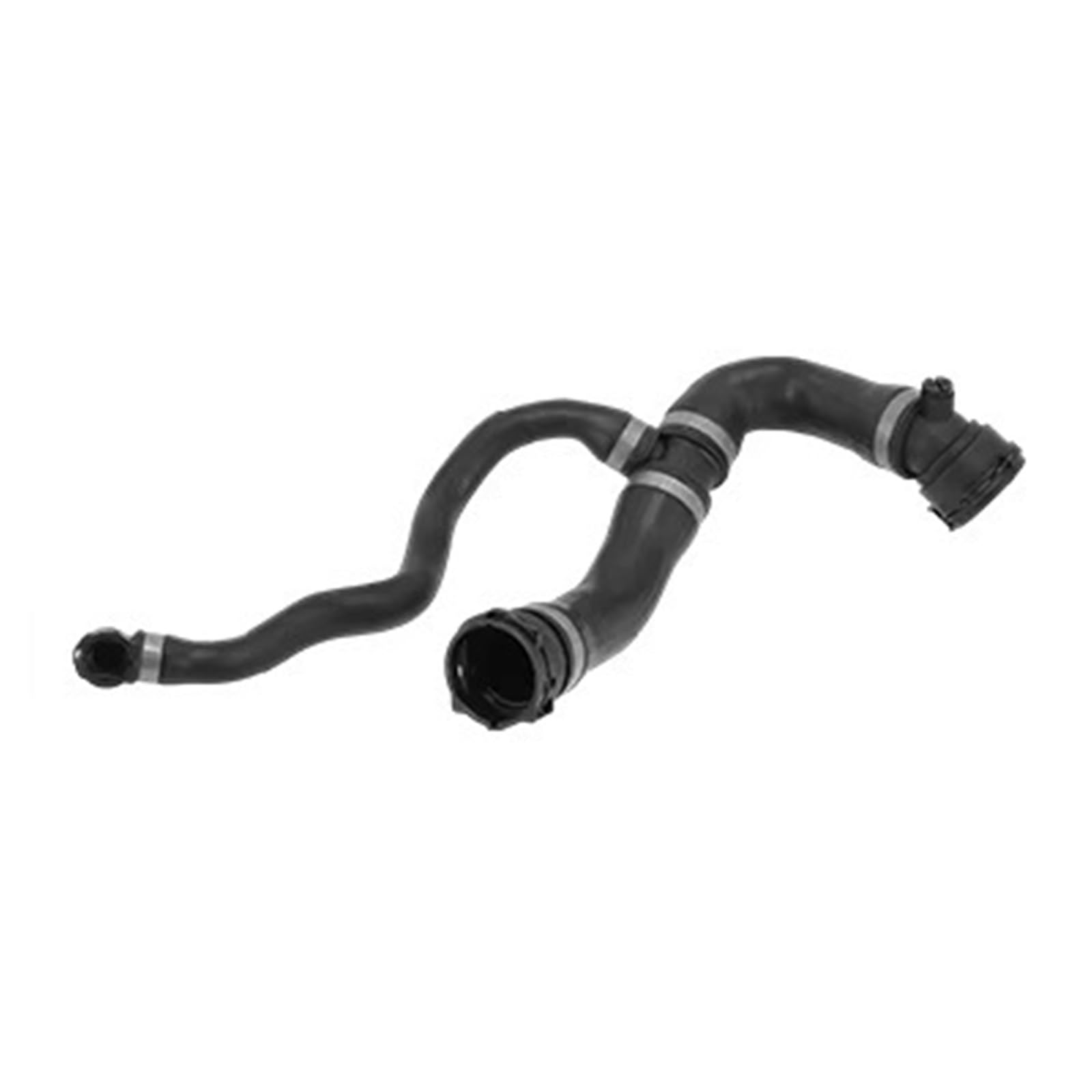 Manguito De Radiador Compatible Con Para X1 2012 1 Pieza De Manguera Radiador Coche Negra Repuesto Refrigerante Goma OEM: 17127619256