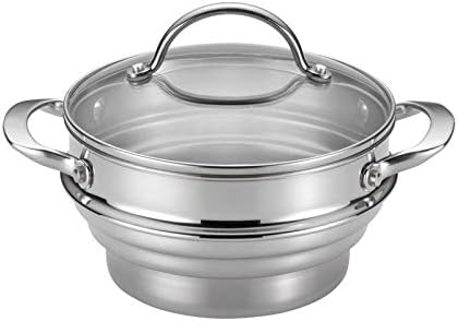 Pemberly Row Steamer in Stainless Steel