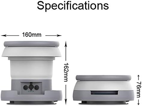 Miniatura 7 de Pulverizador de bidé portátil eléctrico recargable (mantiene agua por debajo de 140.0 F (140  F) con luz, 1000 mAh 1L bidé personal de mano para