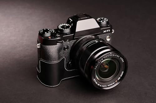 Étui Fujifilm X-T1 cuir noir pour protéger le boîtier des chocs - 7