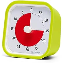 TIME TIMER 60 Minute MOD Education Edition Visual Timer with Desktop Software for Kids Classroom Learning, Teachers Desk Clock, Study Tool and Office Meetings with Silent Operation (Lime Green)