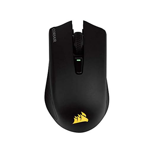 CORSAIR HARPOON WIRELESS RGB Gaming Mouse - 10,000 DPI - 6 Programmable Buttons - Lightweight - Bluetooth - USB - Black