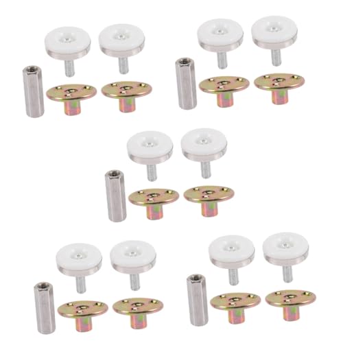 VOSAREA 20 Unidades Estabilizador De Cabeceira Rolhas De Cama Para Cabeceira Rolha De Cabeceira Ferr