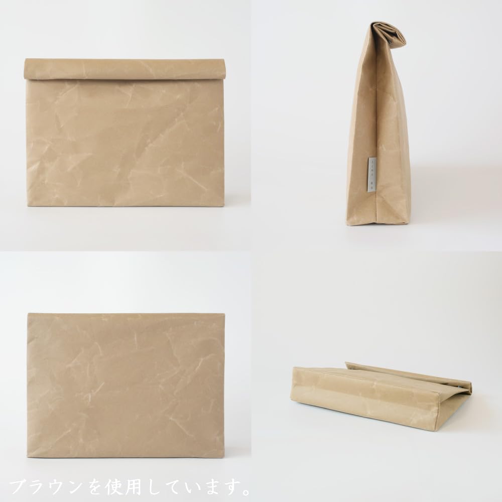 SIWA 紙和 クラッチバッグ M wide