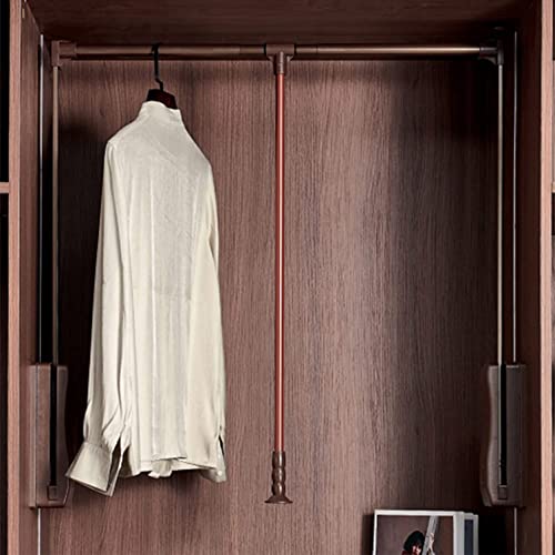 Tringle à vêtements rétractable pour organiser les placards de chambre