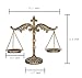 Owlgift Vintage Style Metal Libra Jewelry Display, Scale Tray Cosmetic Organizer, Jewelry Storage, Unique Centerpiece Stand – Bronze