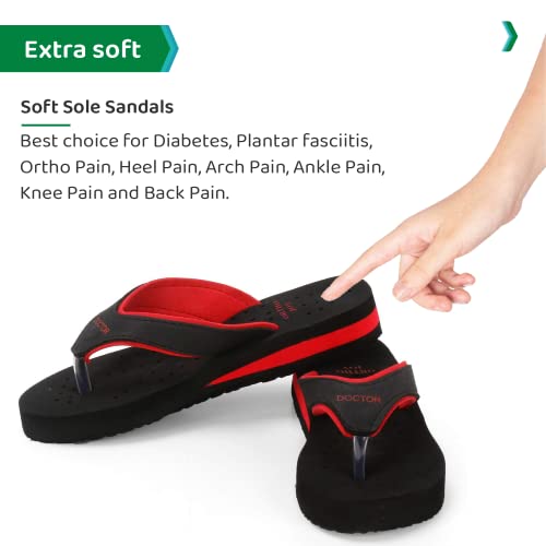 Image of ORTHO JOY Doctor Orthopedic Soft Slippers For Ladies Daily Use /mcr chappals for women /ortho slippers women
