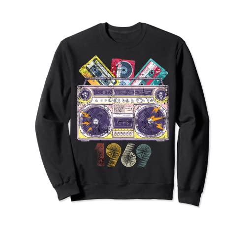 Retro vintage best of 1969 t awesome since birthday gifts Sudadera