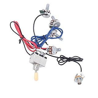 500K 2V2T1J potentiomètre de guitare électrique ensemble de faisceau de câbles de guitare pré-câblé prise de commutation… - Les Beatles, Paul McCartney, John Lennon, RIngo Starr, George Harrison 500K 2V2T1J potentiomètre de guitare électrique ensemble de faisceau de câbles de guitare pré-câblé prise de commutation… – Image 3