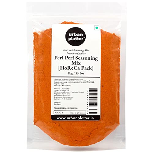 Urban Platter Portuguese Peri Peri Seasoning Mix, 1Kg (an All Purpose Seasoning, Perfect for Pop Corn, Pasta, Fries Seasoning | Dairy-Free) [HoReCa Pack] (B07PFJ2PZT) Amazon Price History, Amazon Price Tracker