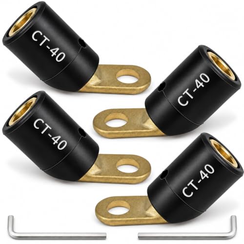 Image of 4PC CT-40FA Welding Terminal Connector, Welding Lug Connectors Adapter