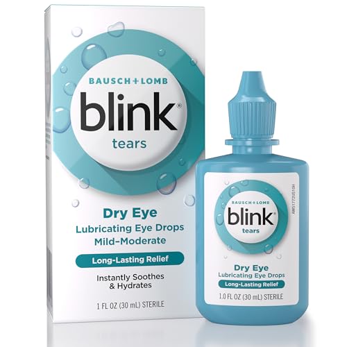 9 Best Lubricating Eye Drops for Dry Eyes (2026): Doctor-Approved Relief for Burning & Irritation 7 BLINK Tears Lubricating Eye Drops, Moisturizing & Soothing for Mild to Moderate Dry Eyes, with Hyaluronate, Reduces Discomfort, Long-Lasting Hydration, Soothes & Moisturizes, 1 Fl Oz