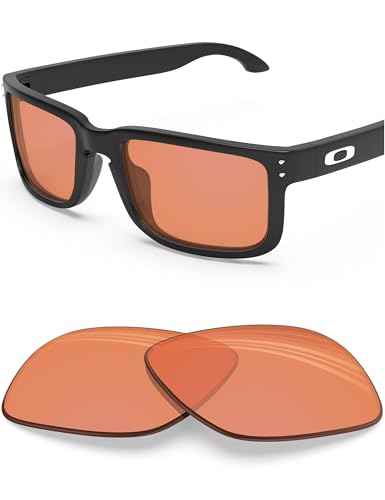 Image of BLAZERBUCK Anti-salt Replacement Lenses for Oakley Holbrook OO9102 Sunglasses, Anti-Scratch, Impact Resistant & Fit Perfectly