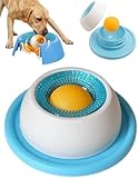 Dog Lick Bowl, Lick Sphere for Dogs Cat, Dog Lick Sphere, Interactive Toys to Keep Dogs Entertained, Healthy Diet Food Container, Pet Accessories Slow Feeder