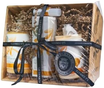 Cesta Cosmética La Chinata con Miel y AOVE – Gel de Baño, Crema C...