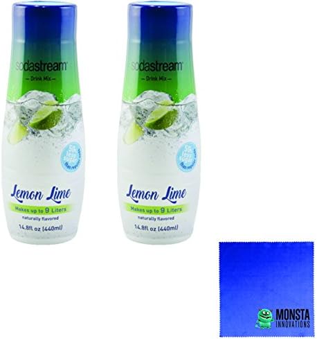 SodaStream 14.8 fl Ounce Lemon Lime Syrup- Twin Pack