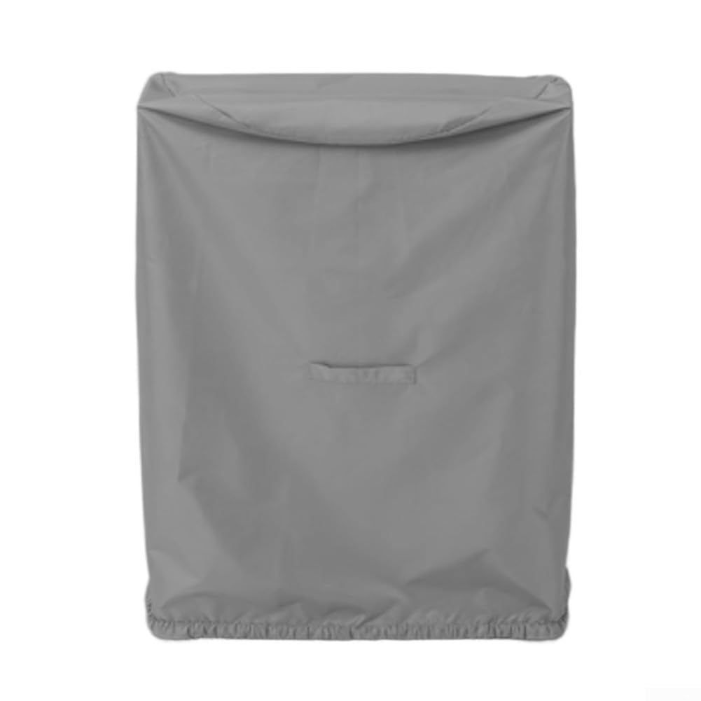 Housse en tissu Oxford imperméable pour fendeuse de bois, 85 x 85 x 110 cm, protection contre la poussière, les intempéries, gris
