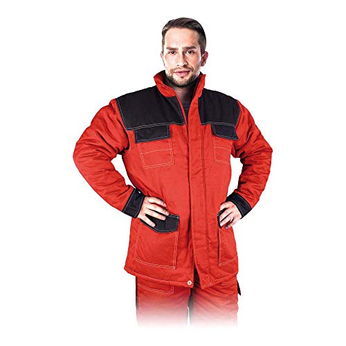 Reis Mmwjl_Cbxxl Multi Master gefütterte Schutzjacke, Rot-Schwarz, XXL Größe