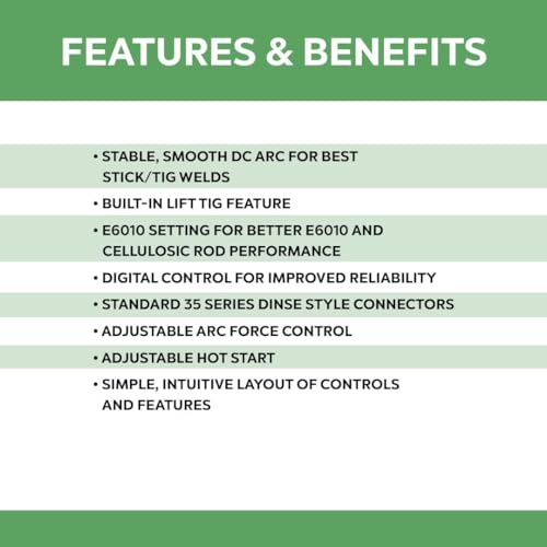 PowerARC 200ST 200amp TIG Stick IGBT Welder 110/220 Dual Voltage