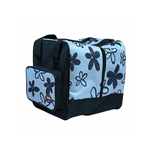 Maleta para overloock Azul y Negra