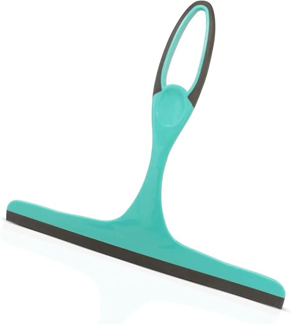 Shower Squeegees with Silicone Wiper Blades as Window Squeegee - 22.5 cm Shower Squeegee as Shower Cleaner - Winsome Squeegee Shower Cleaner and Floor Squeegee (Pack of 1)