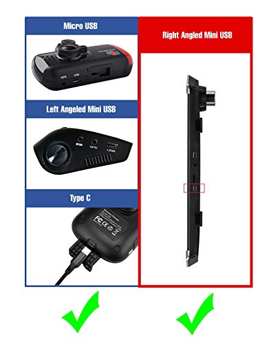 Image of 15ft Micro USB & Mini USB Dash Cam & Type-C Hardwire Kit w. Mini(ACS) /LP Mini(ACN) /ATO(ATC or ACU) /Micro2(ACZ) Fuse, Micro to Mini /USB-C Port Adapters & Battery Drain Protection