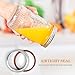 Jeitae 12 Pack 32 oz Wide Mouth Mason Jars - Heavy Duty Glass Storage Jars with Airtight & Leak Proof Lids for Pickling, Canning, Food Storage, Flour, Sugar, Pasta, Oats & DIY Projects (12pack 32oz)