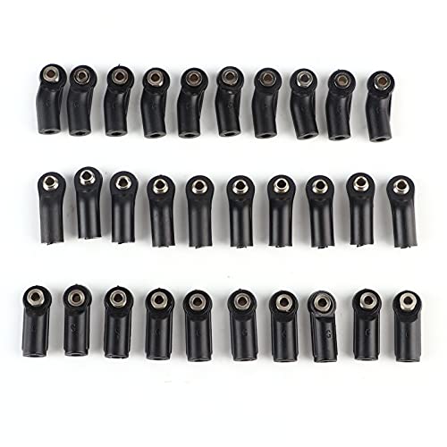 NutriEss Rod End Linkage Balls Joint SCX10 II 90046 90047 1/10 RC Car Crawler Enhanced Durability Smooth