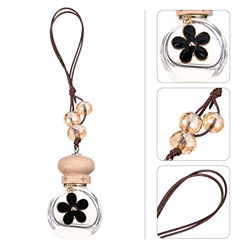 Wakauto 6 ml difusor de pendurar, frasco de perfume, aromatizador de ar para carro, espelho retrovis