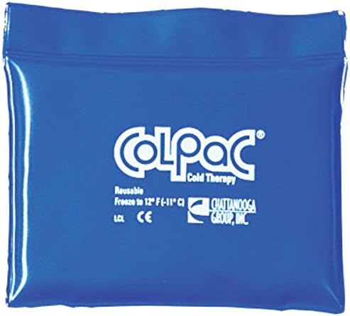 Chattanooga ColPac Blue Vinyl Ice Pack (2 Pack) - Quarter Size, 5.5x7.5 Inch