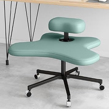 Cross Kneeling Meditation Chair Cross Legged Office Chair Ergonomic Cross Legged Chair with Wheel Meditation Chair, Home Desk Chair, Ergonomic Kneeling Chair with Wheels, Cross Legged Chair,