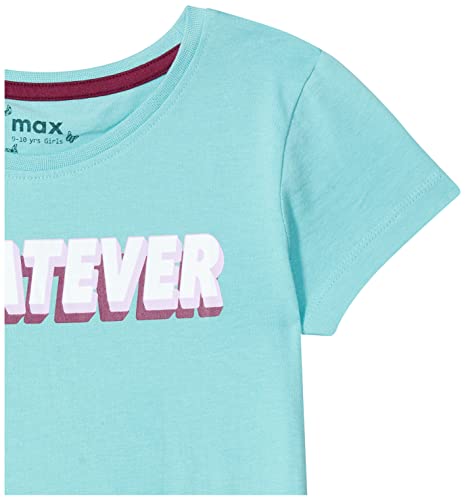 Image of Max Girls Printed Round Neck T-Shirt