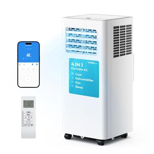 EUHOMY 14,000 BTU Portable Air Conditioner