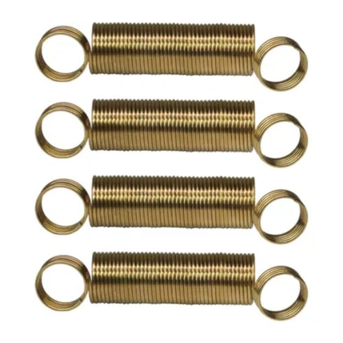 Kit 4 Molas de Suspensão para Lavadora Electrolux, 6kg a 15kg, Dourada