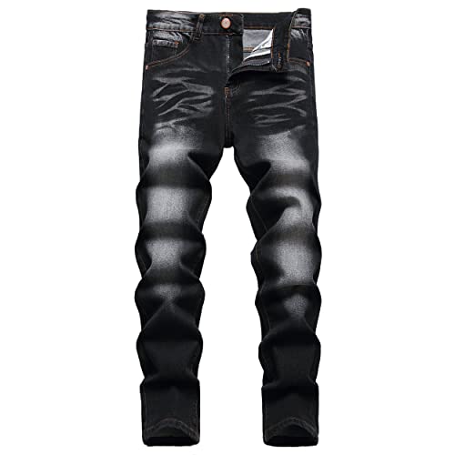 Coupe droite décontractée pour ce jean stretch bleu marine 3