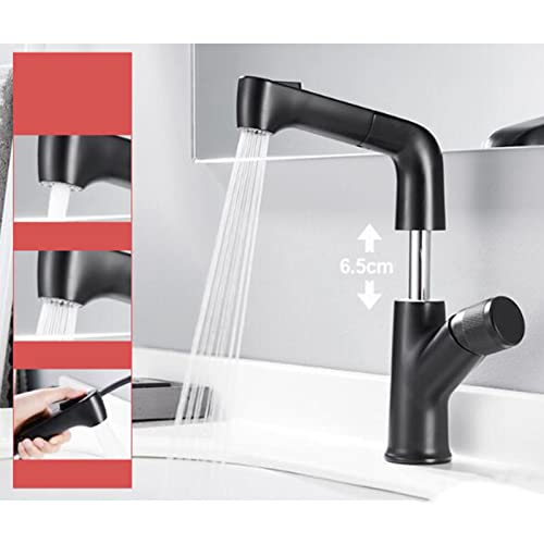 Robinet de lavabo de salle de bain rétractable pour éliminer les éclaboussures - 2