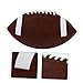 HOLIDYOYO American Football Machine Sewn PU Material Standard for Training and Competitions Comfortable Touch for All Ages